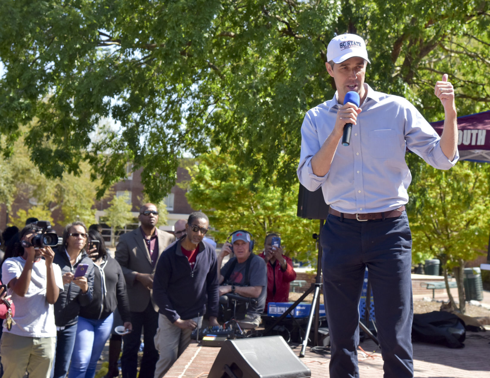 Beto O'Rourke at S.C. State